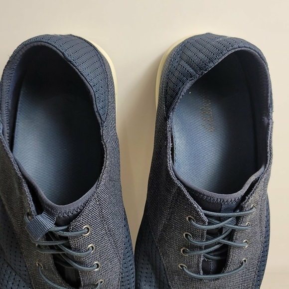 Olu Kai Nohea Moku Sneaker Blue Mens 10 Shoes Low Top Lace Up 10283-6H6H VGC - Picture 9 of 9